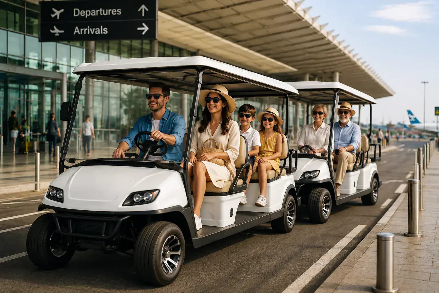 A&H Golf Cart Rentals — about us hero panel in San Pedro